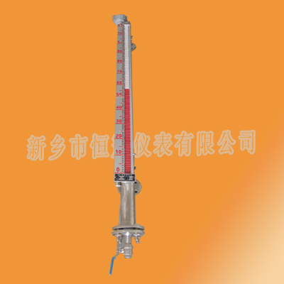 磁翻板液位計(jì)只顯示紅色怎么回事？