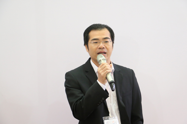 廣東省儀器儀表學(xué)會副秘書長、《儀器儀表商情》副總編邵時致辭